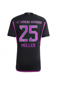 Fotbalové Dres Bayern Munich Thomas Muller #25 Venkovní Oblečení 2023-24 Krátký Rukáv